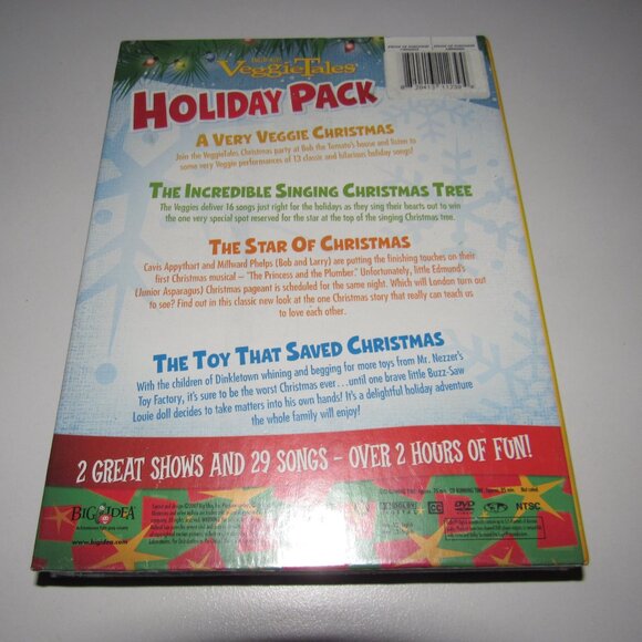 VeggieTales Holiday Pack DVD & CD Set – The Star of Christmas +more |2 Music CDs - Picture 2 of 2